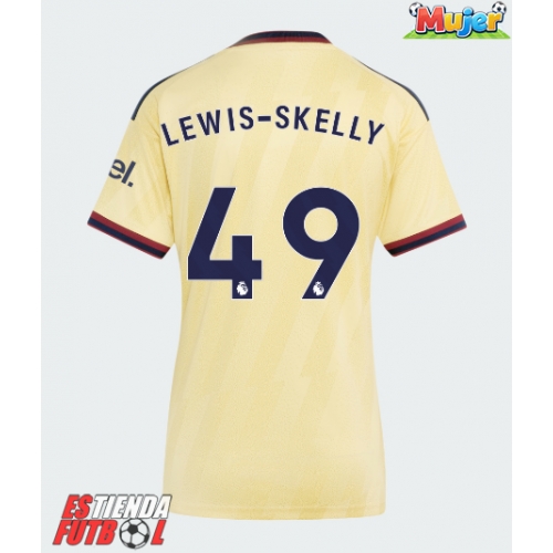 Arsenal Myles Lewis-Skelly #49 Tercera Equipación Mujer 2026-27 Manga Corta